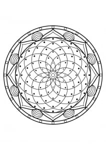 Mandala From Free Coloring Books For Adults   20