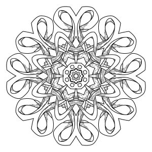Abstract decorative Mandala