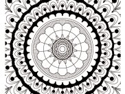 Printable Mandalas coloring sheets for adults