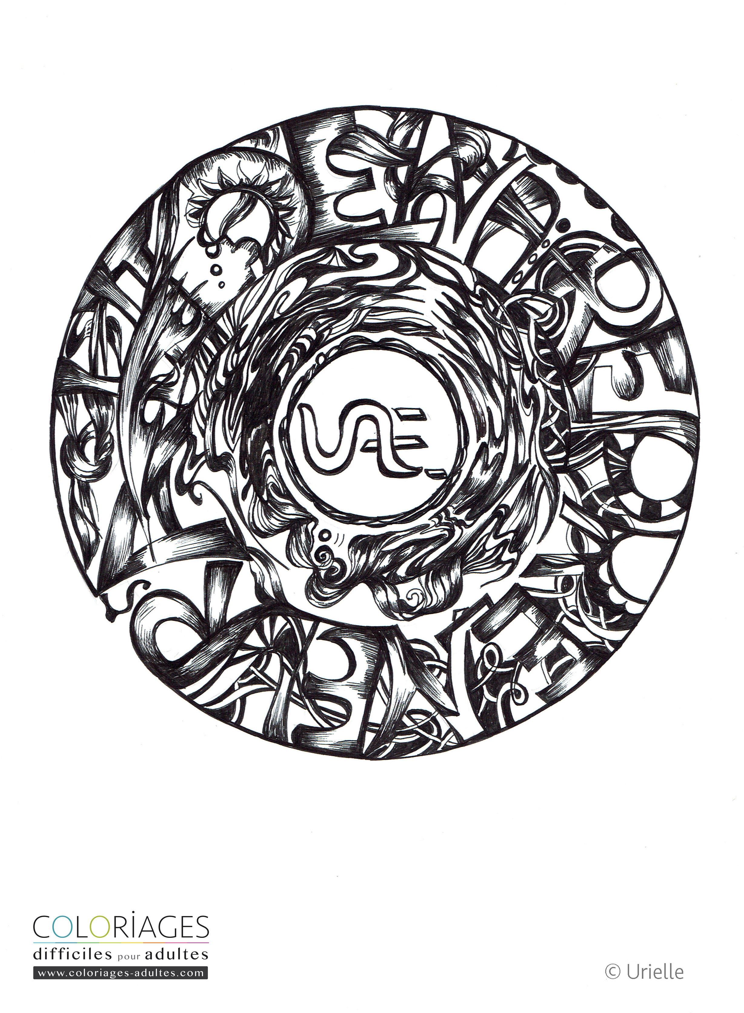 Mandalas Coloring Page : Business for people in france Printable Mandalas Coloring Page for adults : Business for people in france