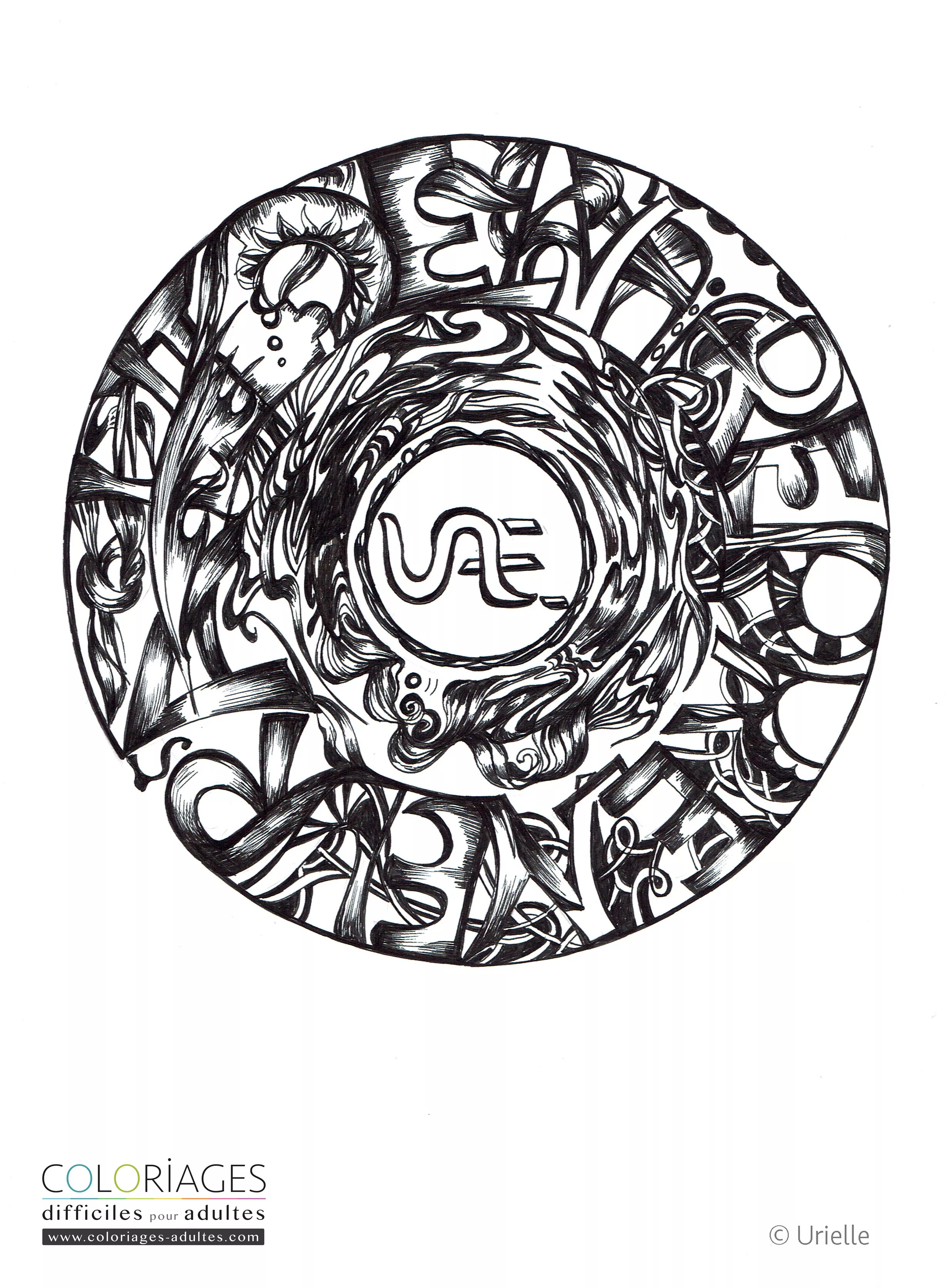 Business for people in france (Printable Mandalas Coloring Page for adults)