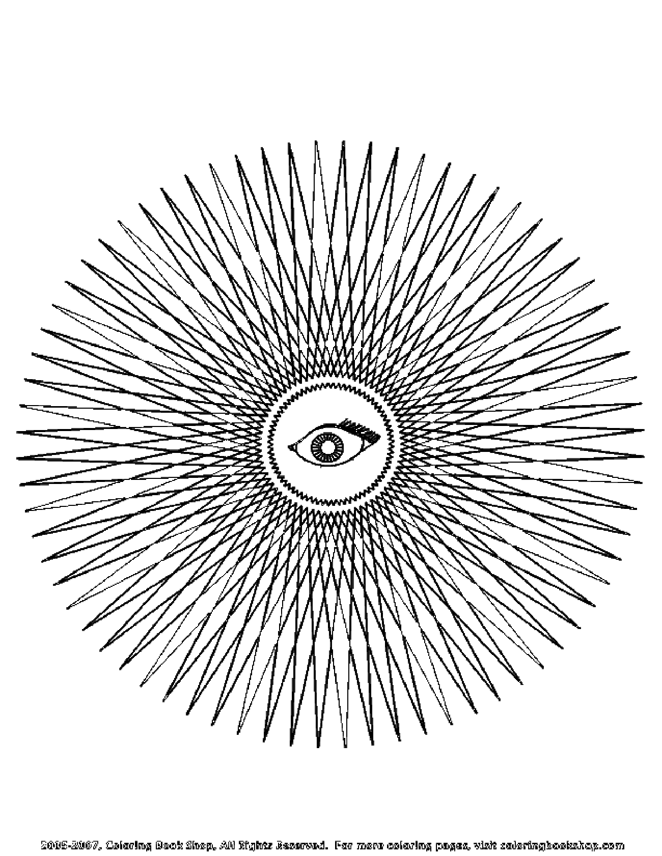 Coloring Page : Free-mandala-for-to-print-:-5 Printable Coloring Page for adults : Free-mandala-for-to-print-:-5