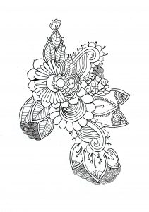 Coloring mandala for chloe