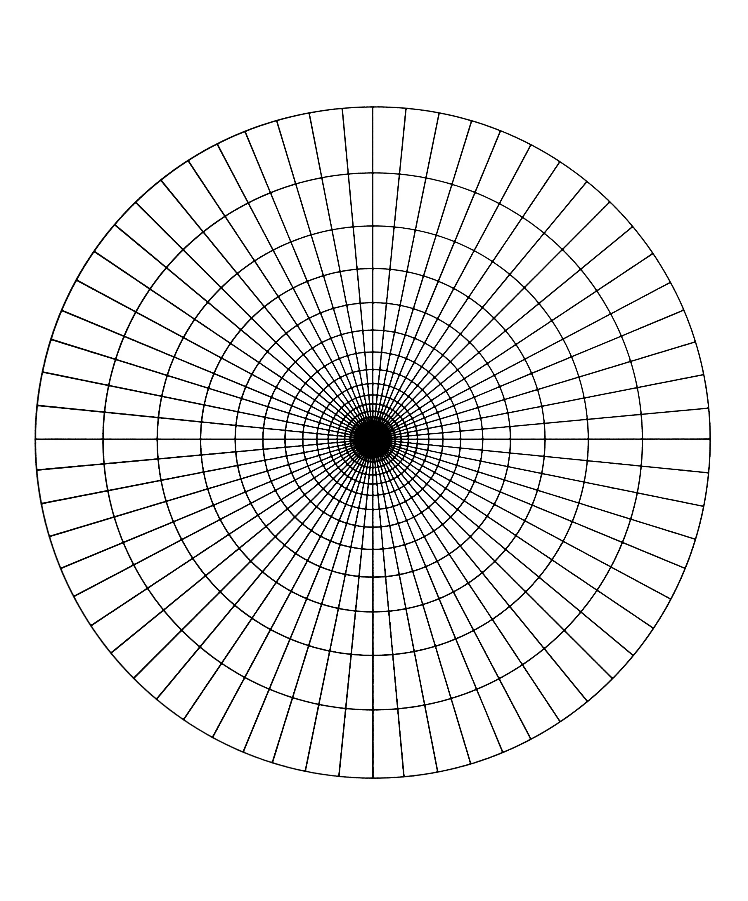 Free-mandala-to-color-:-simple (Printable Coloring Page for adults)