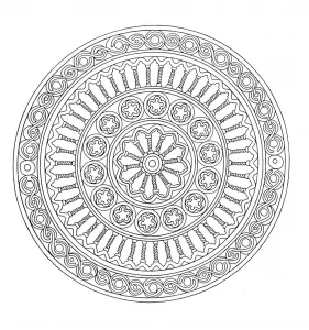 Mandala adult 1