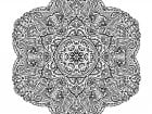 Complex and curious Mandala