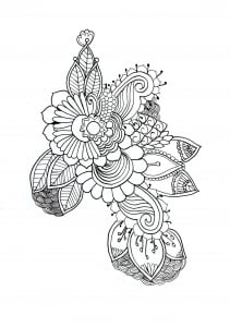 Coloring mandala for chloe