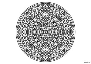 Geometric harmony of concentric circles
