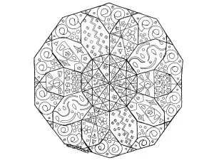 Mandala abstract