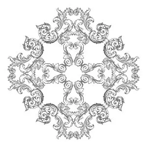 Vintage mandala by Alexeii Buravtsov