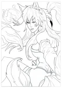 Ahri, League of Legend video game character