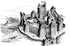 Printable Middle ages coloring sheets for adults