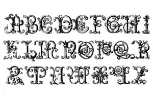 Medieval alphabet