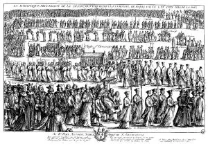 Medieval procession
