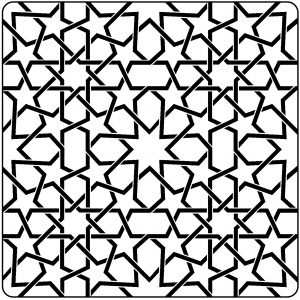 Moorish art - unfinished lines