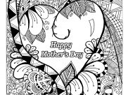 Mother's Day Coloring Pages for Adults