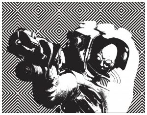 Printable Movie Coloring Page for adults : Bane (2)