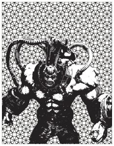 Printable Movie Coloring Page for adults : Bane