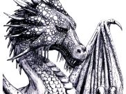 Printable Myths & legends coloring sheets for adults