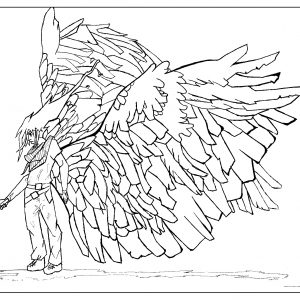 Angel Coloring pages - Coloring pages for adults | JustColor Angel Coloring pages - Coloring pages for adults | JustColor