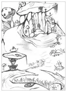 Adult draw house for troll by valentin