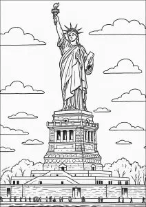 The Statue of Liberty: France's gift to the United States
