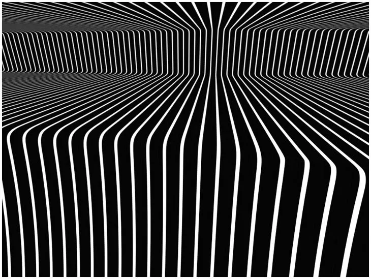 Bradley munkowitz op art (Printable Optical Illusions (Op Art) Coloring Page for adults)