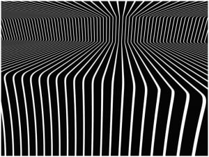 Op Art is the art of optical illusions . .. her is the proof ! (Optical Illusions (Op Art) Coloring Page)