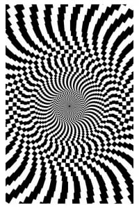 An example of Op Art (Optical Illusions (Op Art) Coloring Page)