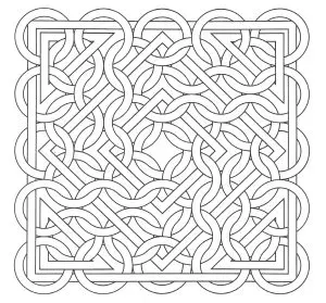 Weaving geometric rings