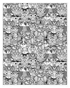 coloring-adult-owls