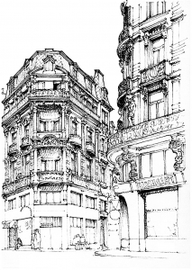 coloring-adult-paris-street