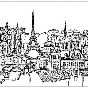 Eiffel Tower Coloring Pages - staruptalent.com - Eiffel Tower Coloring Pages - staruptalent.com -