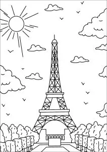 The Eiffel Tower in Paris