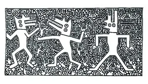 Difficult keith haring 12