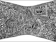 Pop art Coloring Pages for Adults