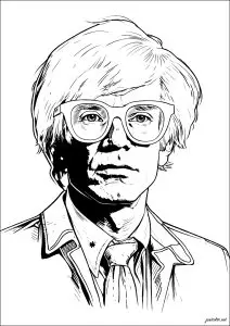 Portrait of Andy Warhol