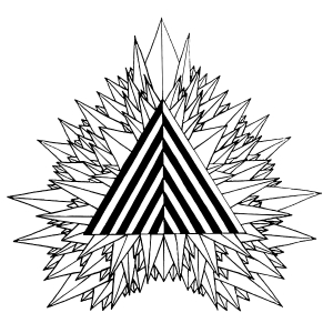 coloring-page-mystical-triangle