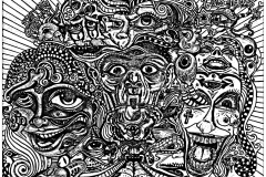 coloring-page-psychedelic-faces