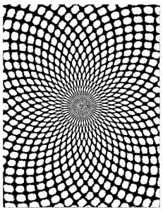 Symmetric and Psychedelic coloring page