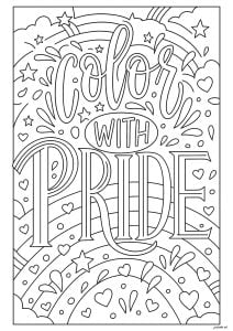 Color with pride