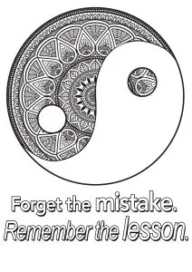 Quote forget the mistake remember the lesson