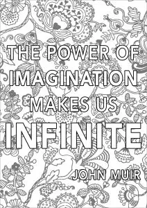 The Power of Imagination makes us Infinite