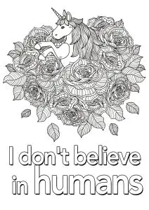 Quote unicorn i don t believe in humans 2