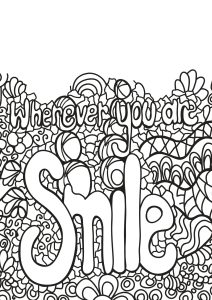 Coloring free book quote 3