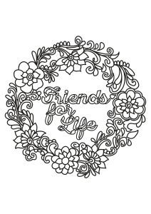Printable Joy Coloring Page for adults : Free-book-quote-8