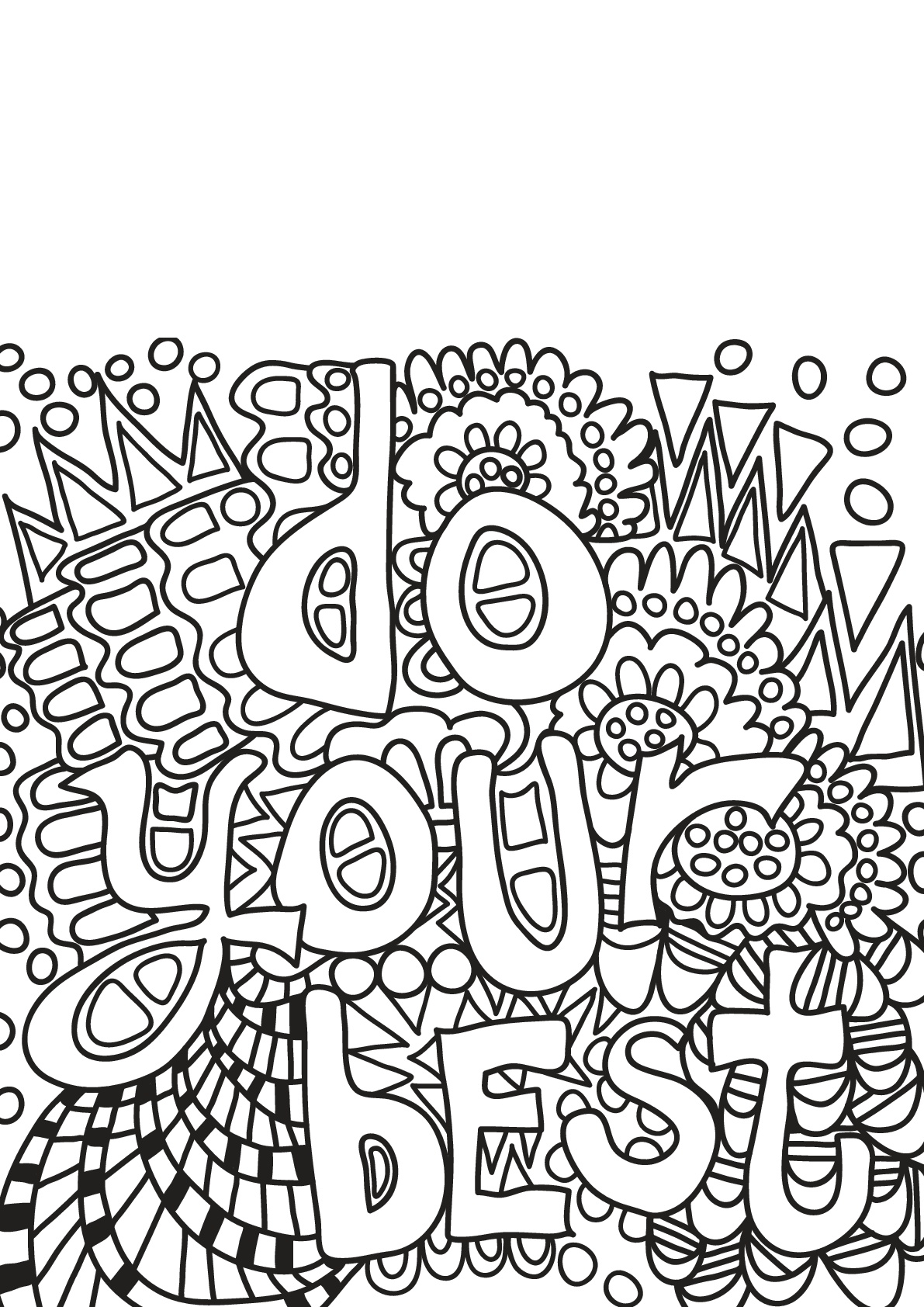 Download Free book quote 17 - Positive & inspiring quotes Adult Coloring Pages