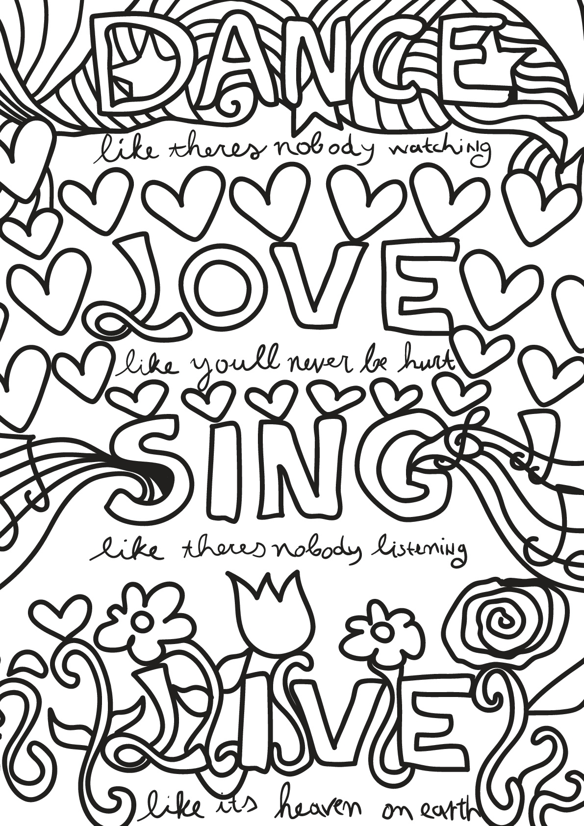 Free-book-quote-18---Quotes-Adult-Coloring-Pages