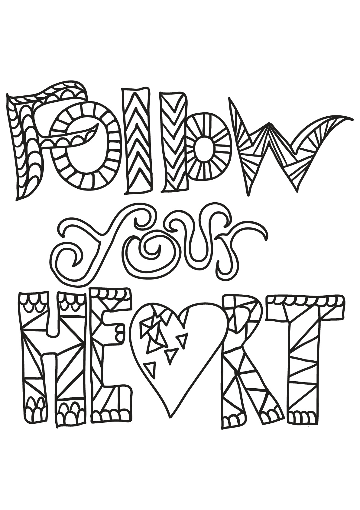 Free book quote 6 - Quotes Adult Coloring Pages