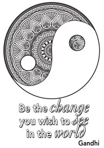 Quote be the change you wish to see in the world